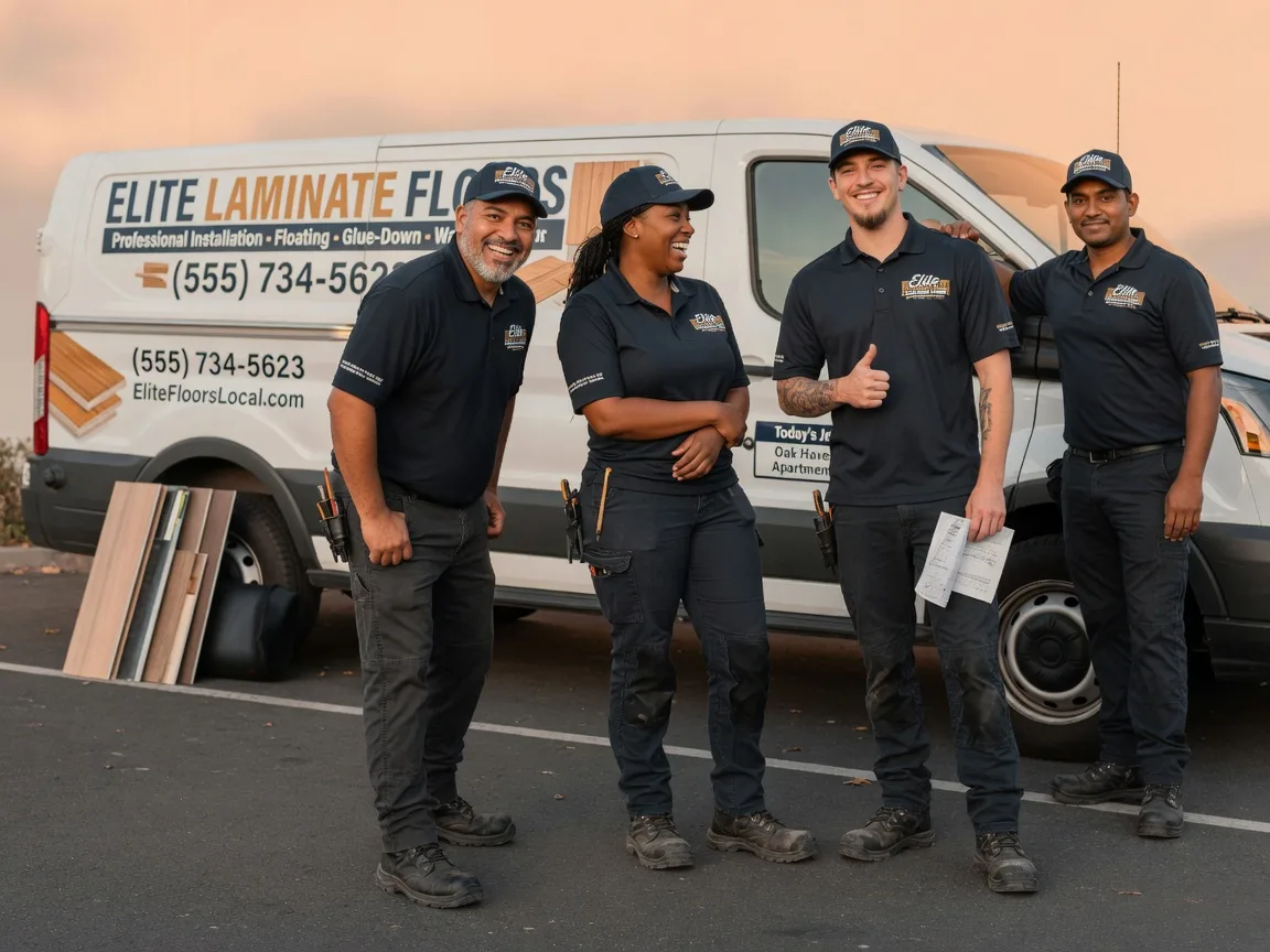 Laminate flooring installation company in Maddock, ND